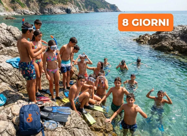 ISOLA D'ELBA INGLESE O DIVING 8gg.